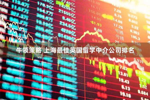 牛领策略 上海最佳英国留学中介公司排名